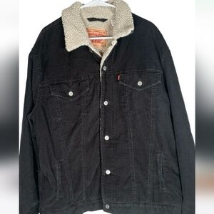 Levis sherpa lined jacket